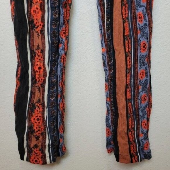 NWOT Free People Sz 10 All Shook Up Sleeveless Printed Tie Back Jumpsuit - Picture 12 of 13